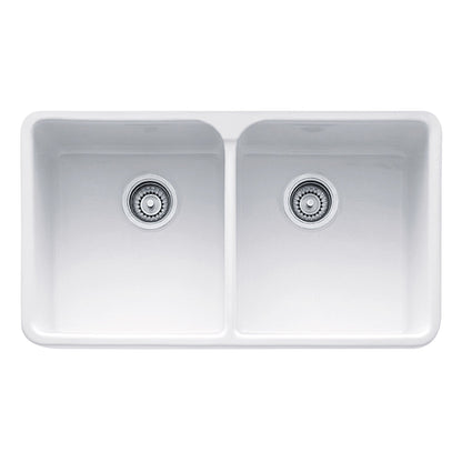 Lavaplatos Cerámica MHK 720-312#Blanco