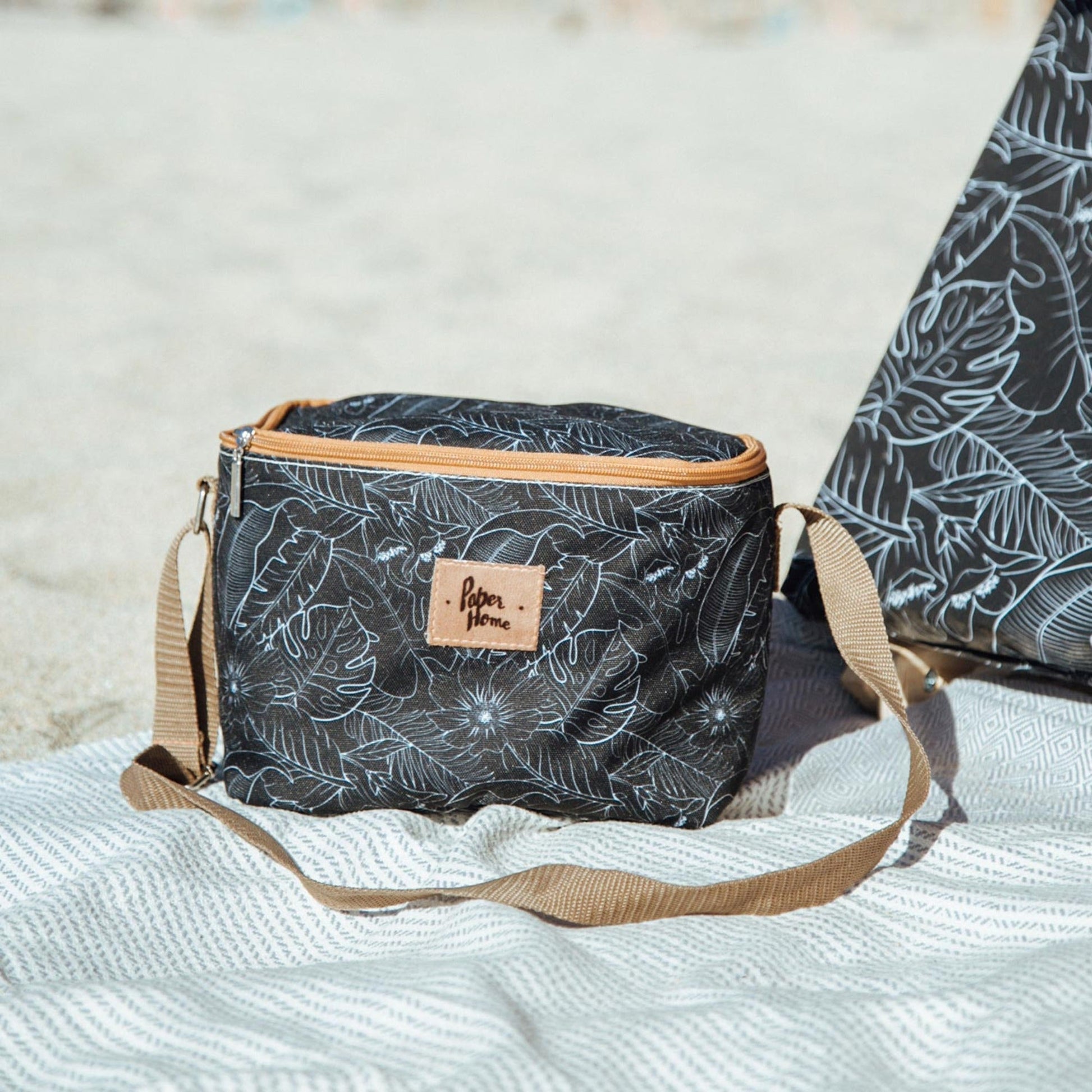 Lonchera Térmica Sustentable Botánica10#Negro