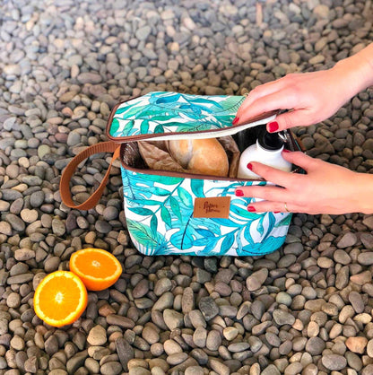 Lonchera Térmica Sustentable Botánica6#Verde