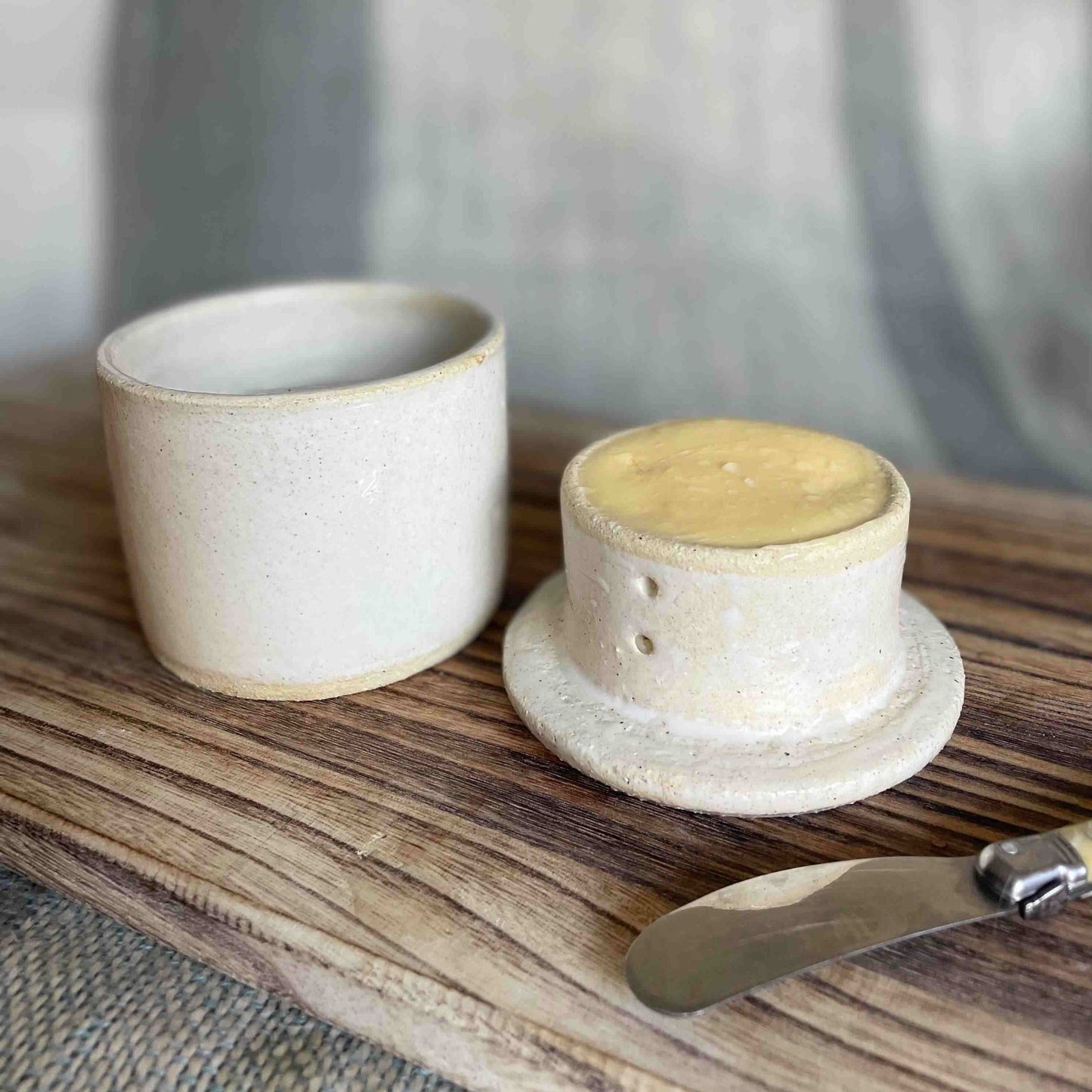 Mantequillera Francesa6#Blanco