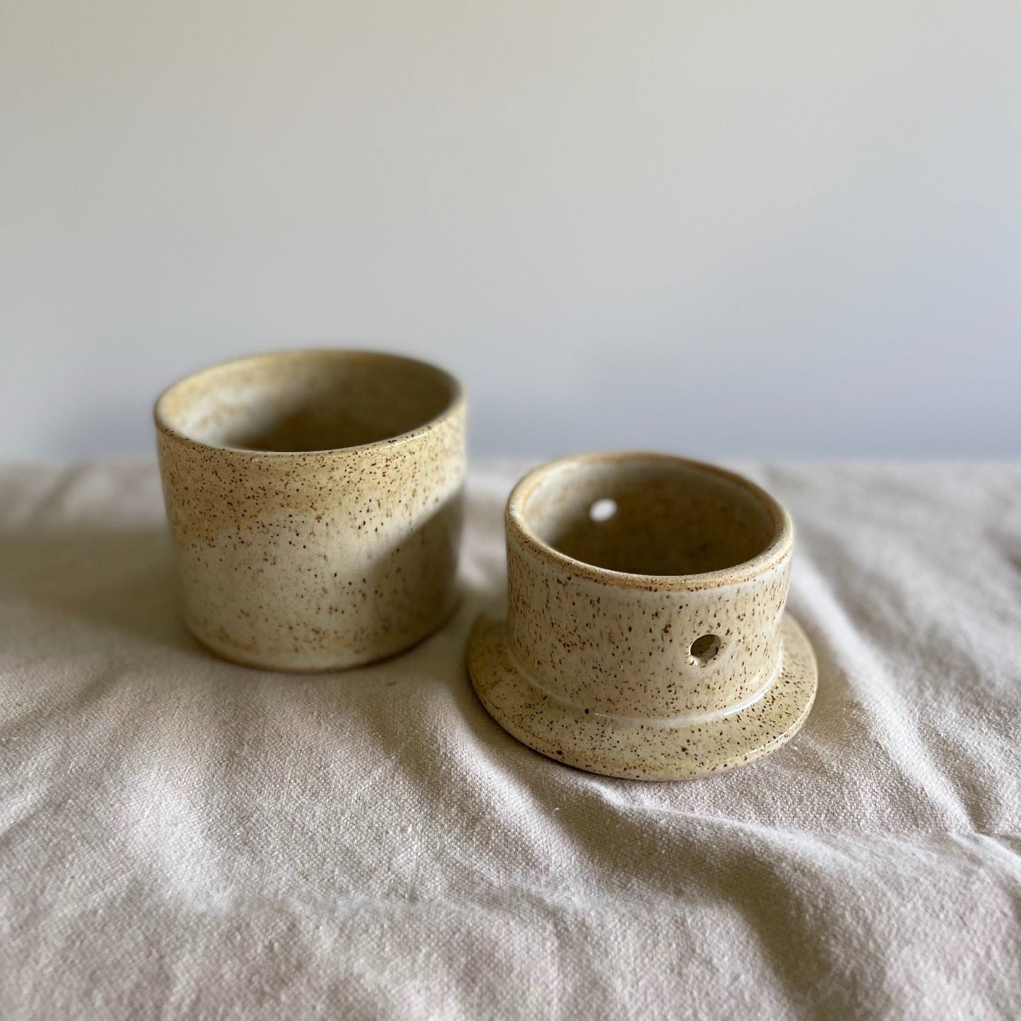 Mantequillera Francesa8#Beige