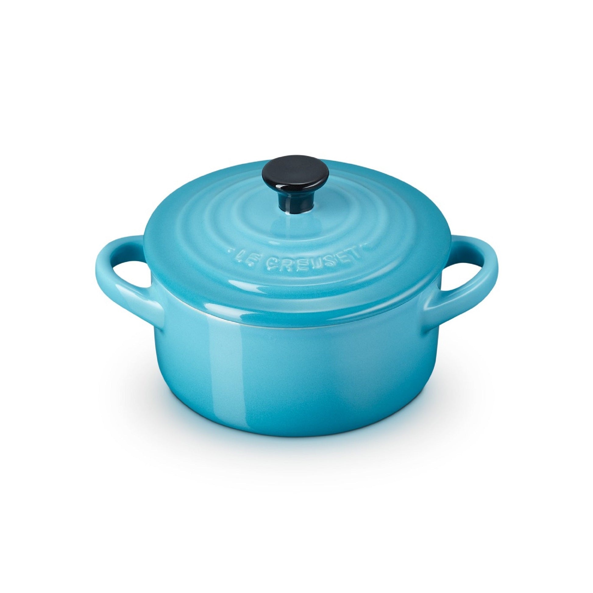 Mini Cocotte Redonda 10cm4#Turquesa