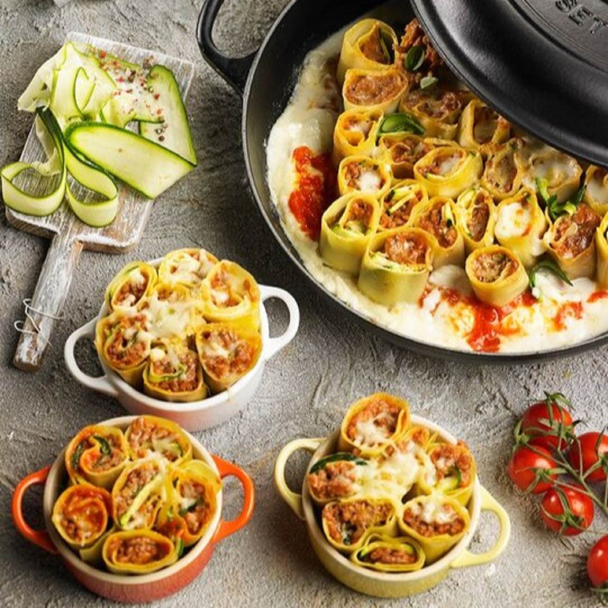 Mini Cocotte Redonda 10cm6#Amarillo