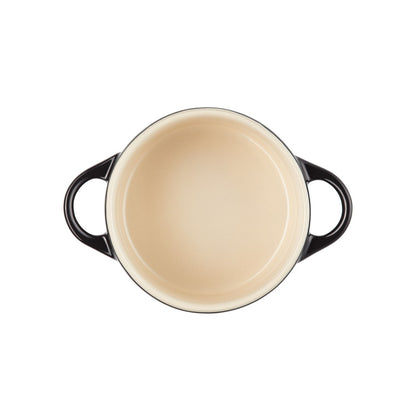 Mini Cocotte Redonda 10cm3#Negro