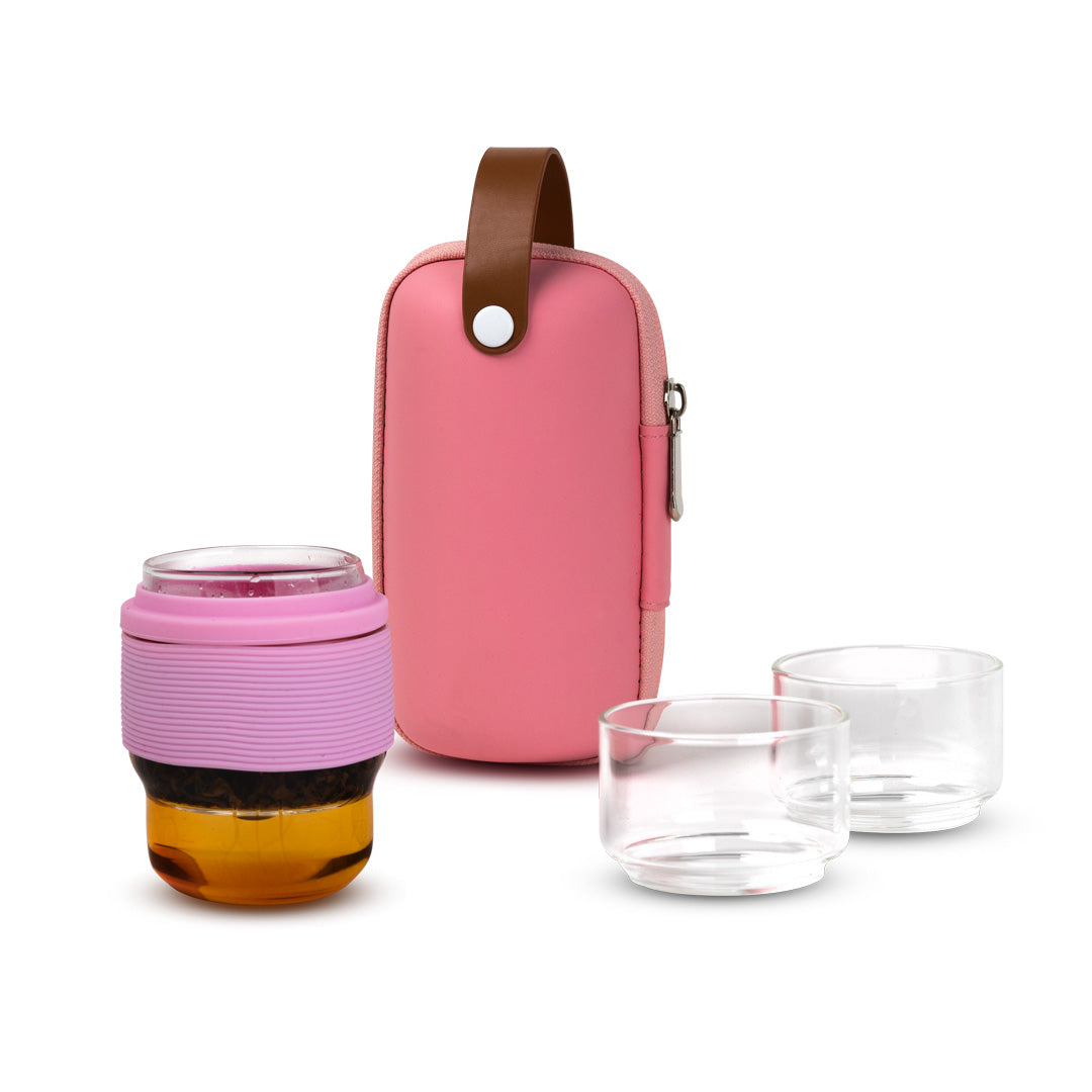 Mini Set de Té Travel4#Rosado