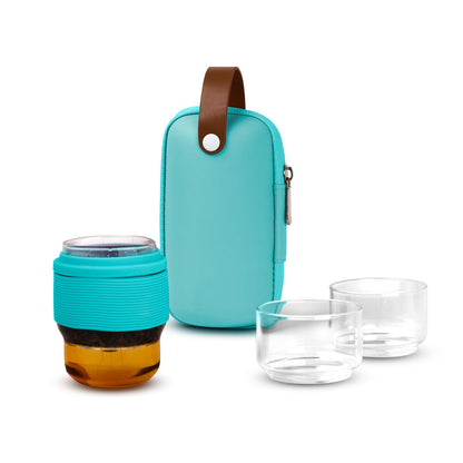 Mini Set de Té Travel8#Celeste