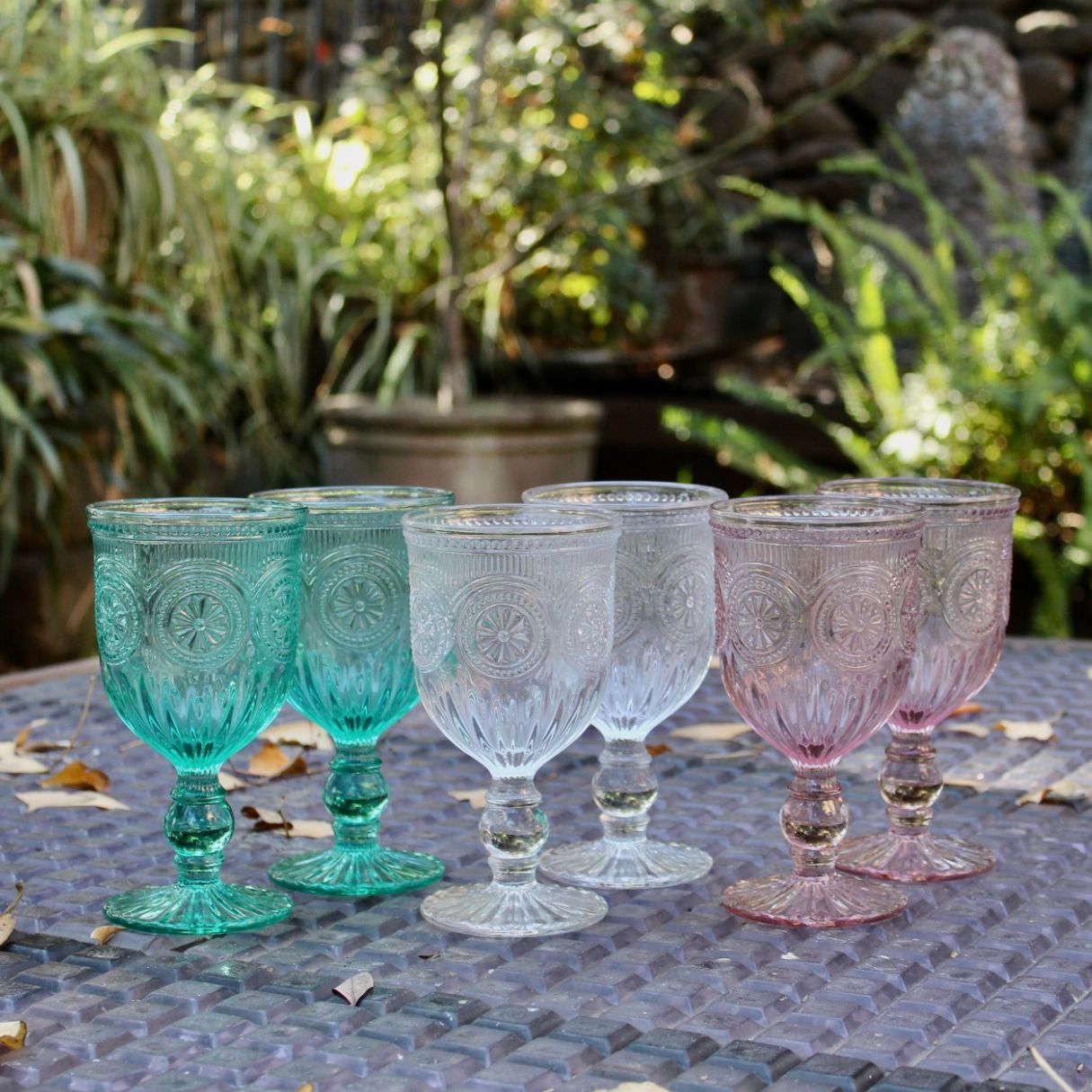 Set 6 Copas Mix Perlé Tricolor1#Tricolor