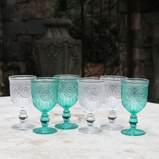 Set 6 Copas Mix Perlé Glaciar1#Multicolor