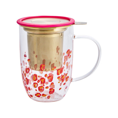 Mug Bhoro Cheetah Fucsia con Infusor 470 ml2#Sin Color