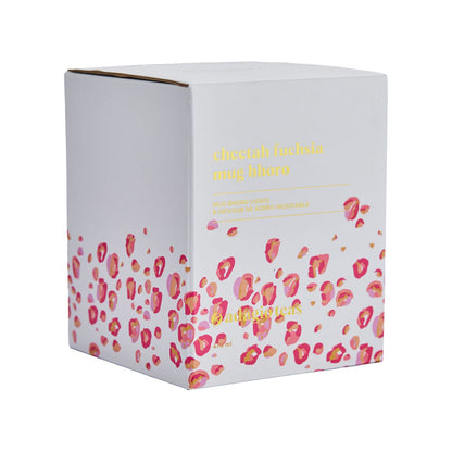 Mug Bhoro Cheetah Fucsia con Infusor 470 ml3#Sin Color