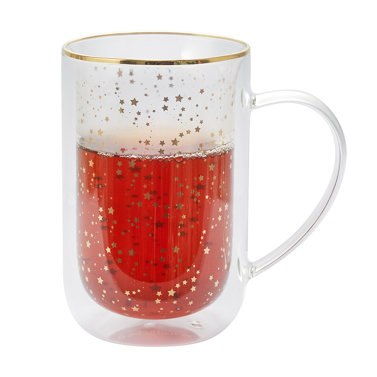 Mug Bhoro Doble Vidrio Golden Stars 470 ml1#sin color