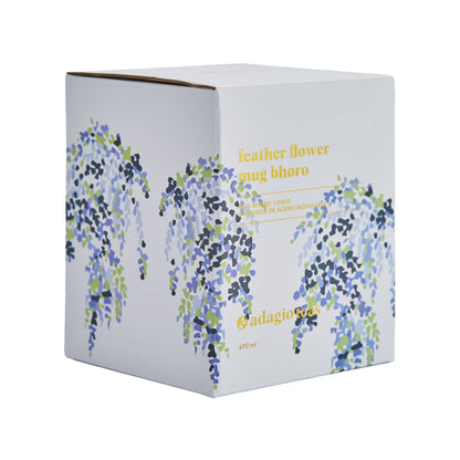 Mug Bhoro Feather Flower con Infusor 470 ml4#Sin Color