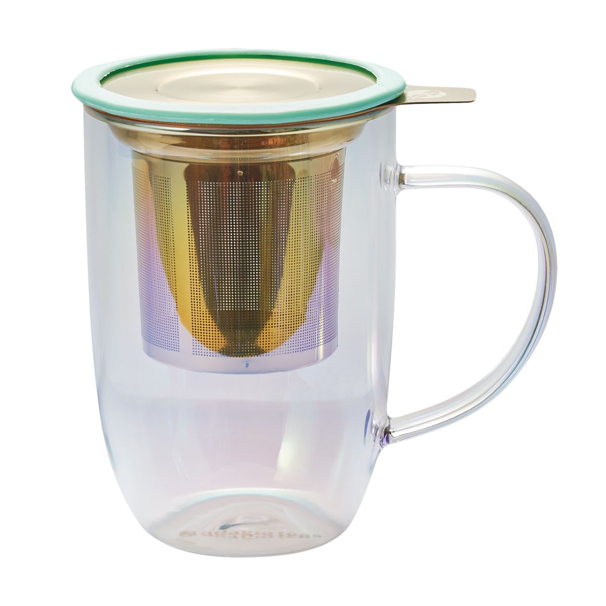 Mug Bhoro iridescent Menta con Infusor 470 ml2#Sin Color