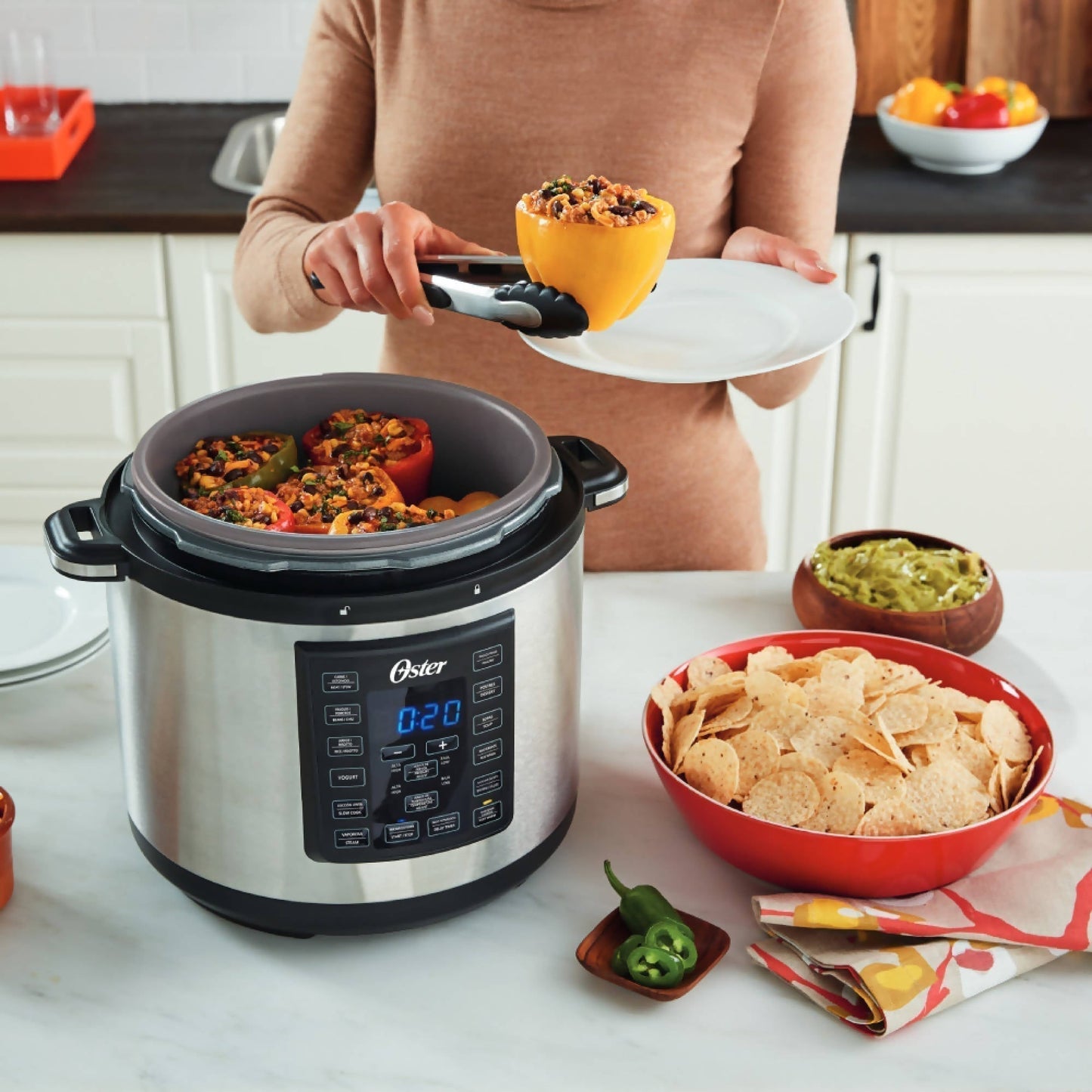 Multi Olla Rapida 12 Funciones 5.7 Lts CKSTPCEC68013#Gris