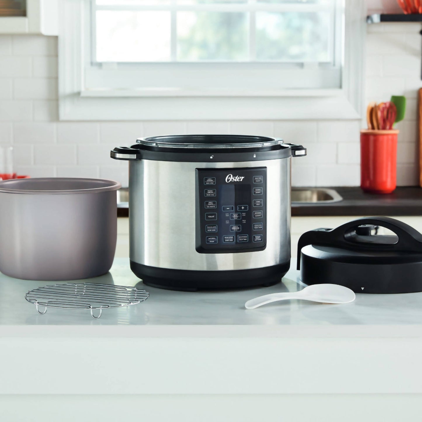 Multi Olla Rapida 12 Funciones 5.7 Lts CKSTPCEC68014#Gris