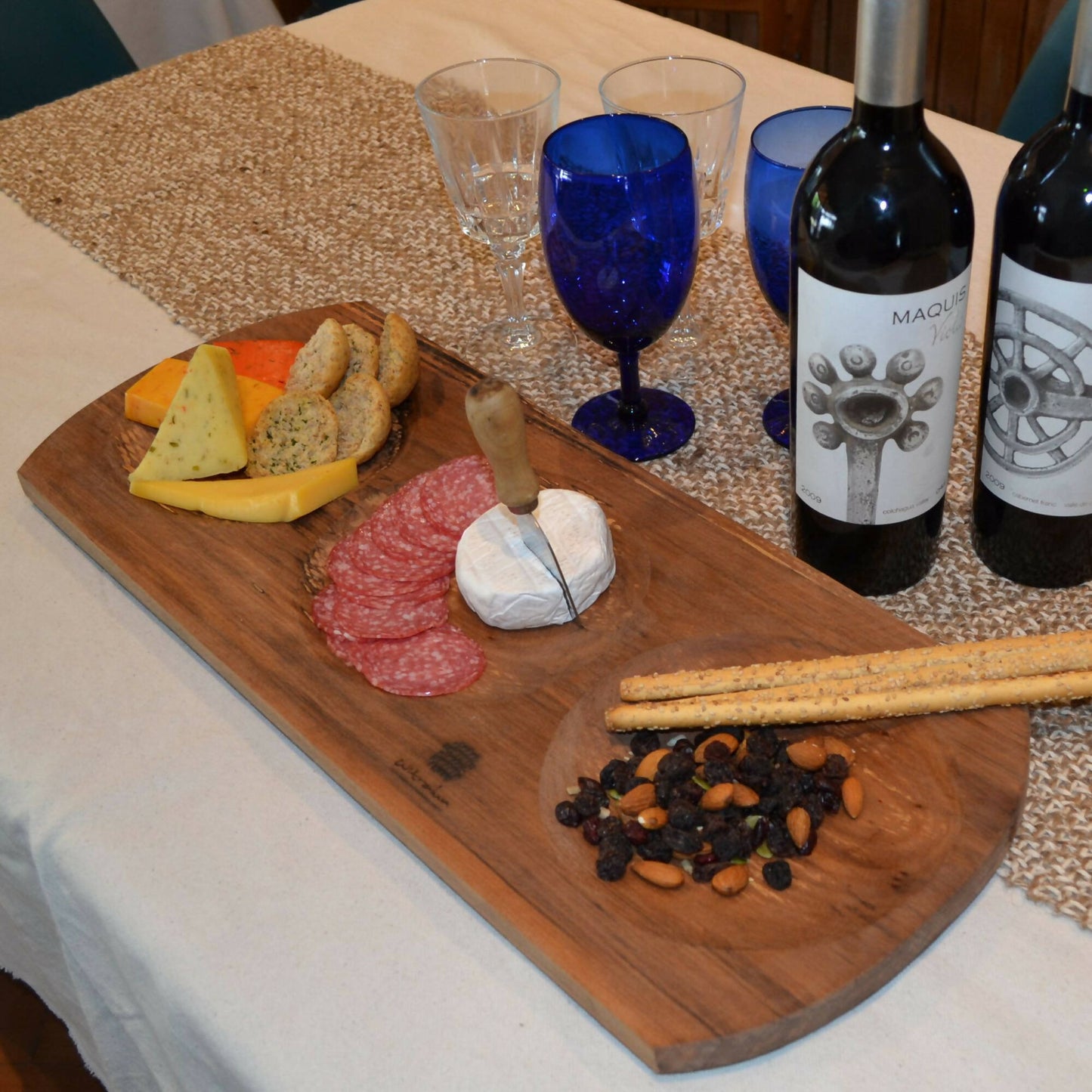 Tabla Picoteo Roble 3 Rebajes2#Café