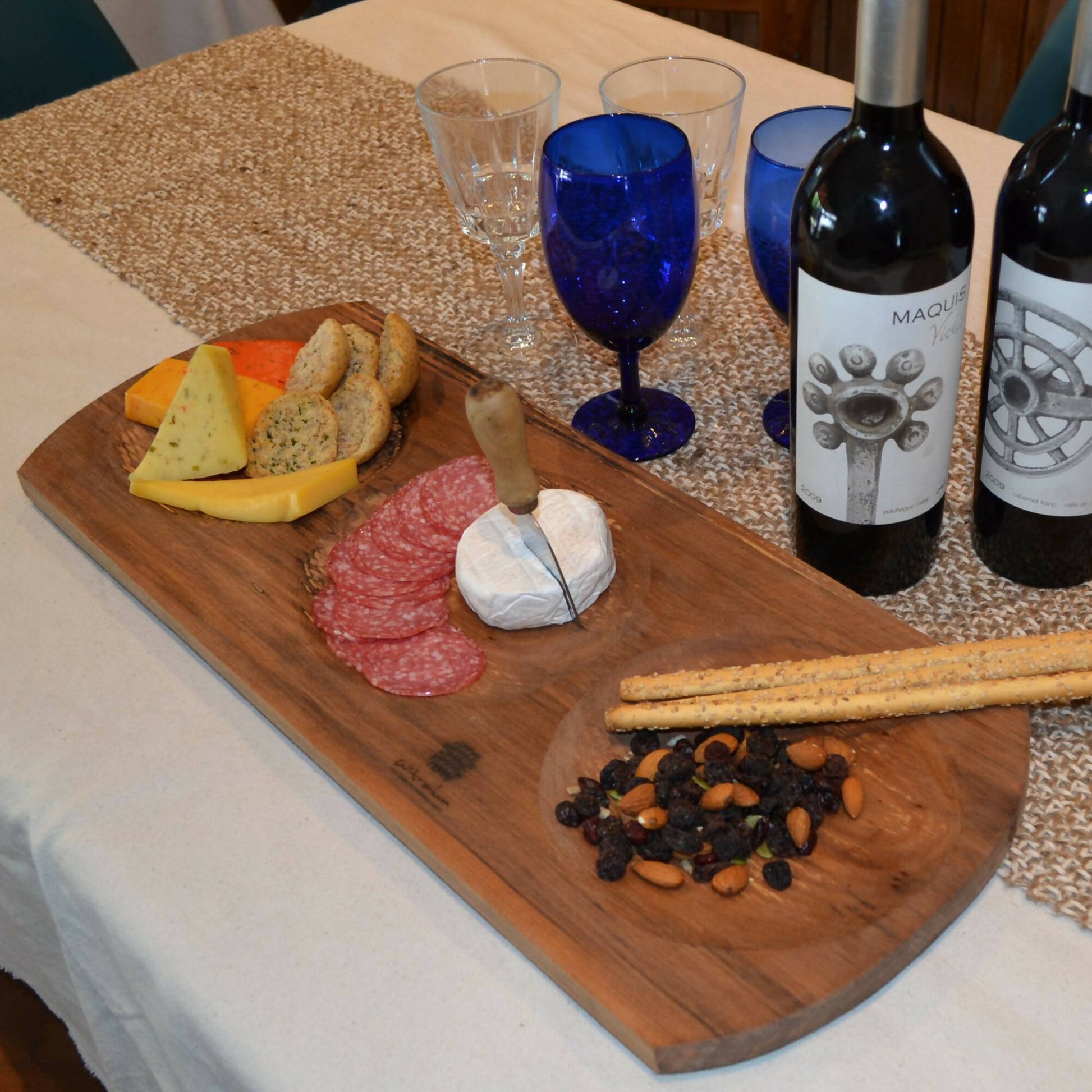 Tabla Picoteo Roble 3 Rebajes2#Café