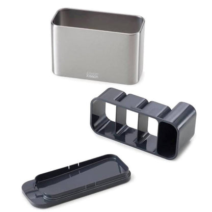 Caddy Organizador Cubiertos2#Gris