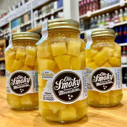 Ole Smoky Moonshine Pineapples With Piña Colada 750 ml2#Sin color