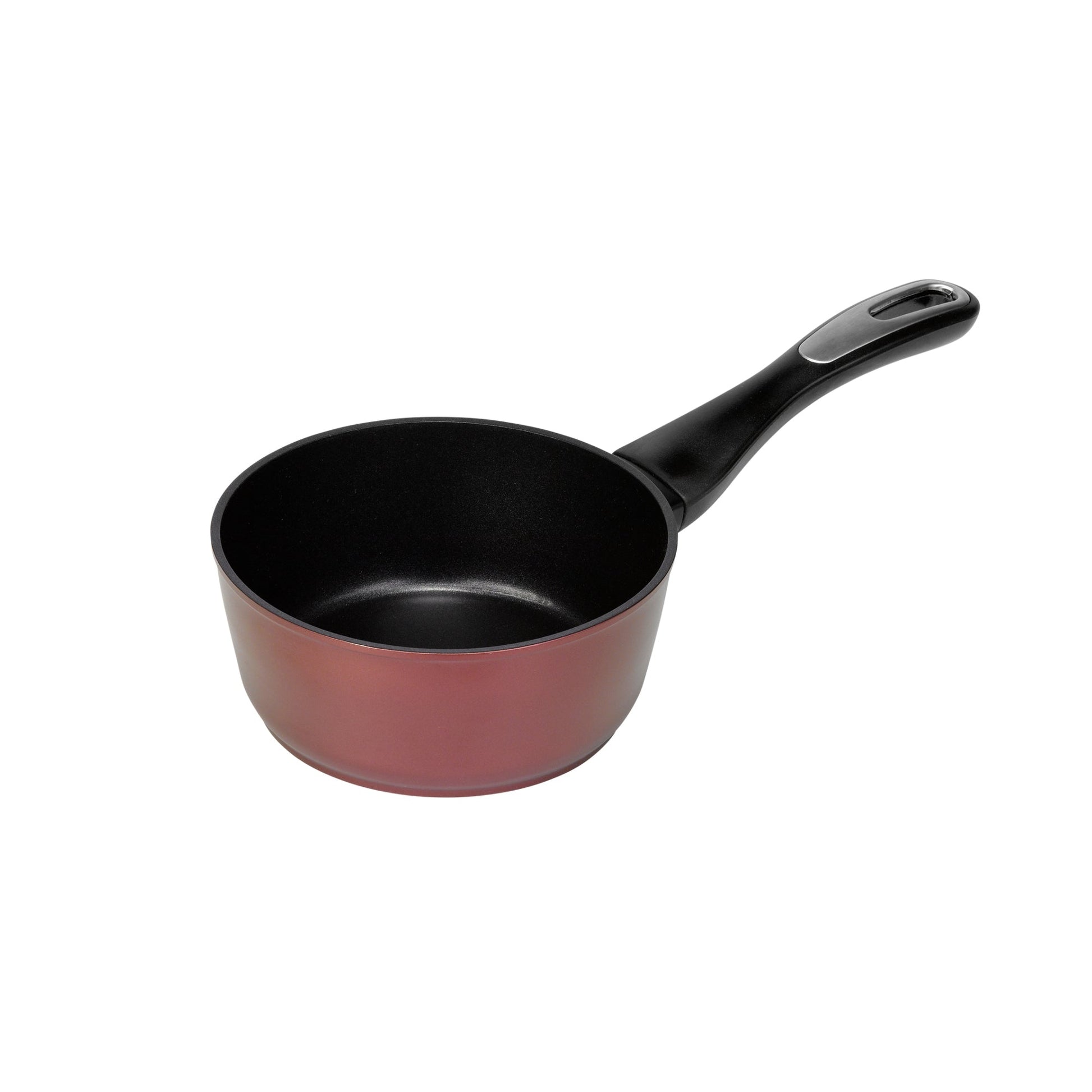 Olla Con Mango Antiadherente Full Inducción cf9163#Burdeo