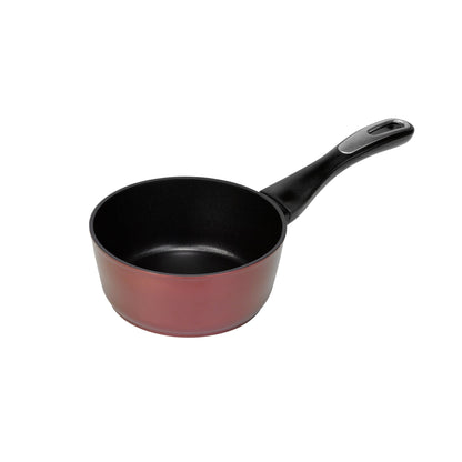 Olla Con Mango Antiadherente Full Inducción cf9163#Burdeo