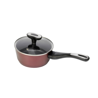 Olla Con Mango Antiadherente Full Inducción cf9164#Burdeo