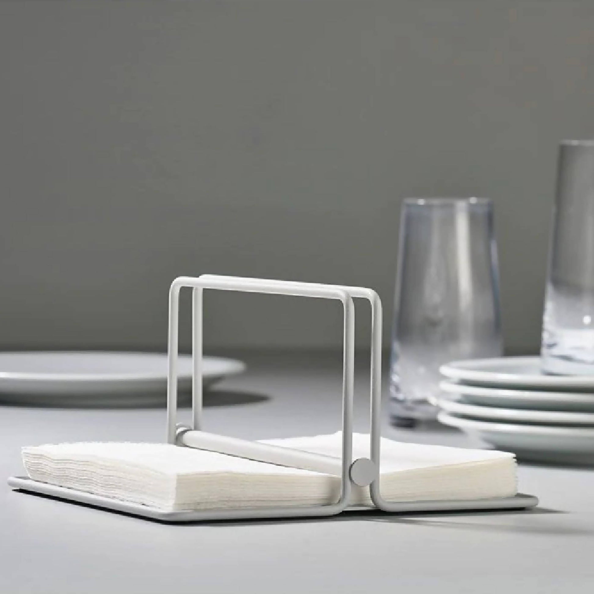 Servilletero Singles2#Gris