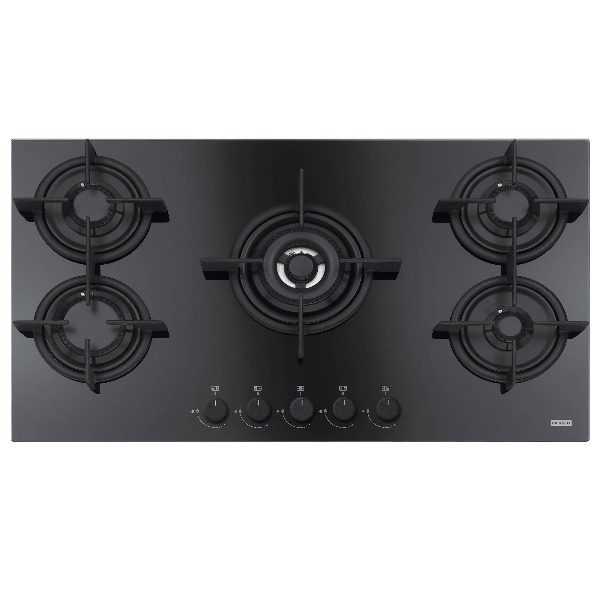 Encimera a Gas FHCR 905 4G1#Negro
