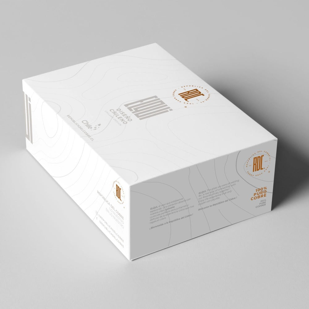 Pack 4 Vasos Elqui 450 Ml5#Cobre