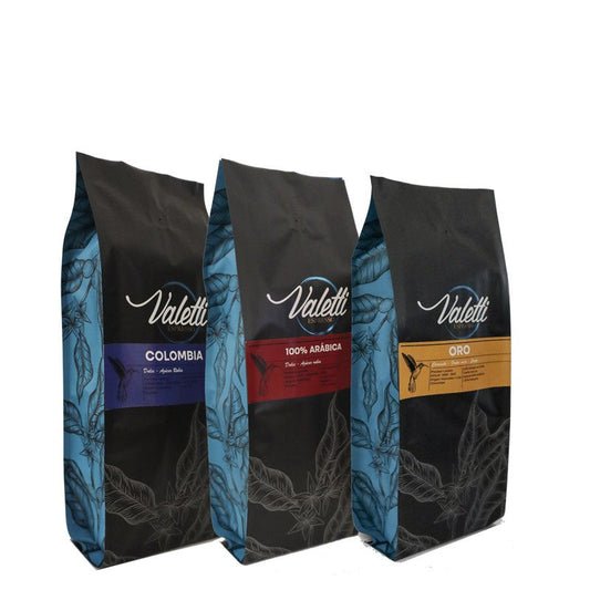 Pack Café En Grano Valetti 1 Kg1#Sin color