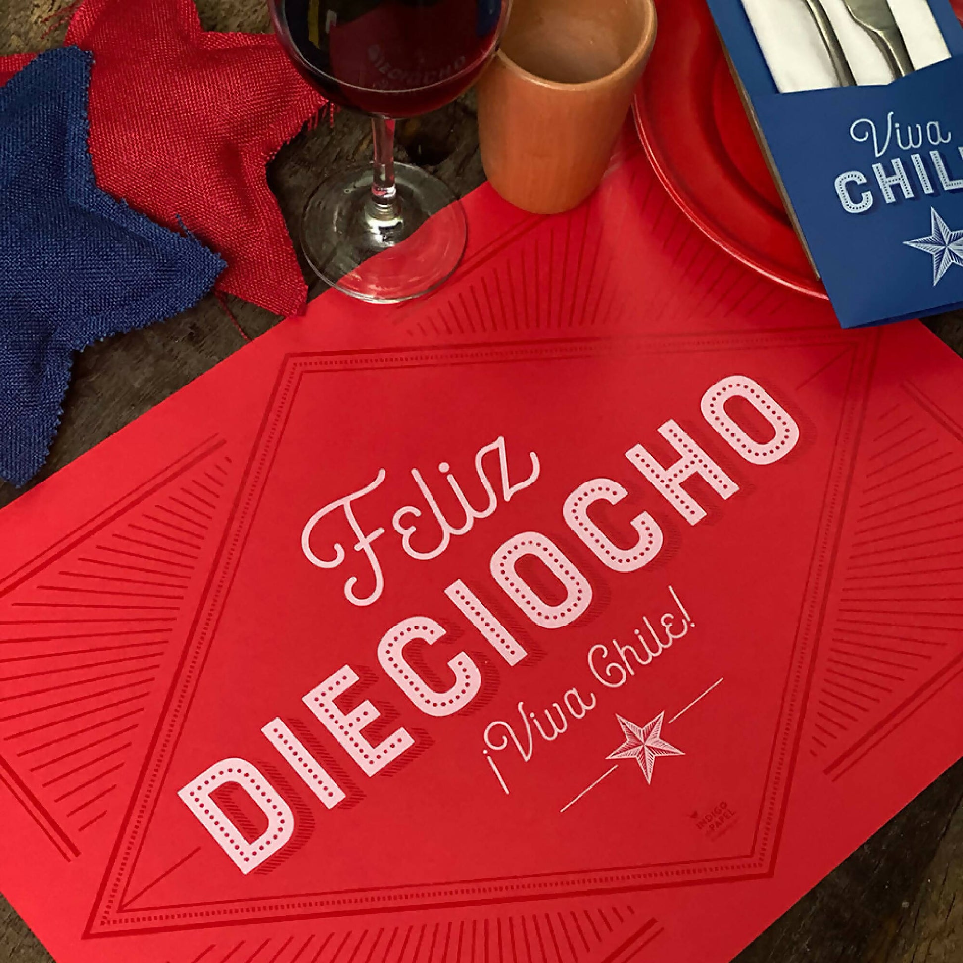 Pack de Mesa Feliz Dieciocho2#Multicolor