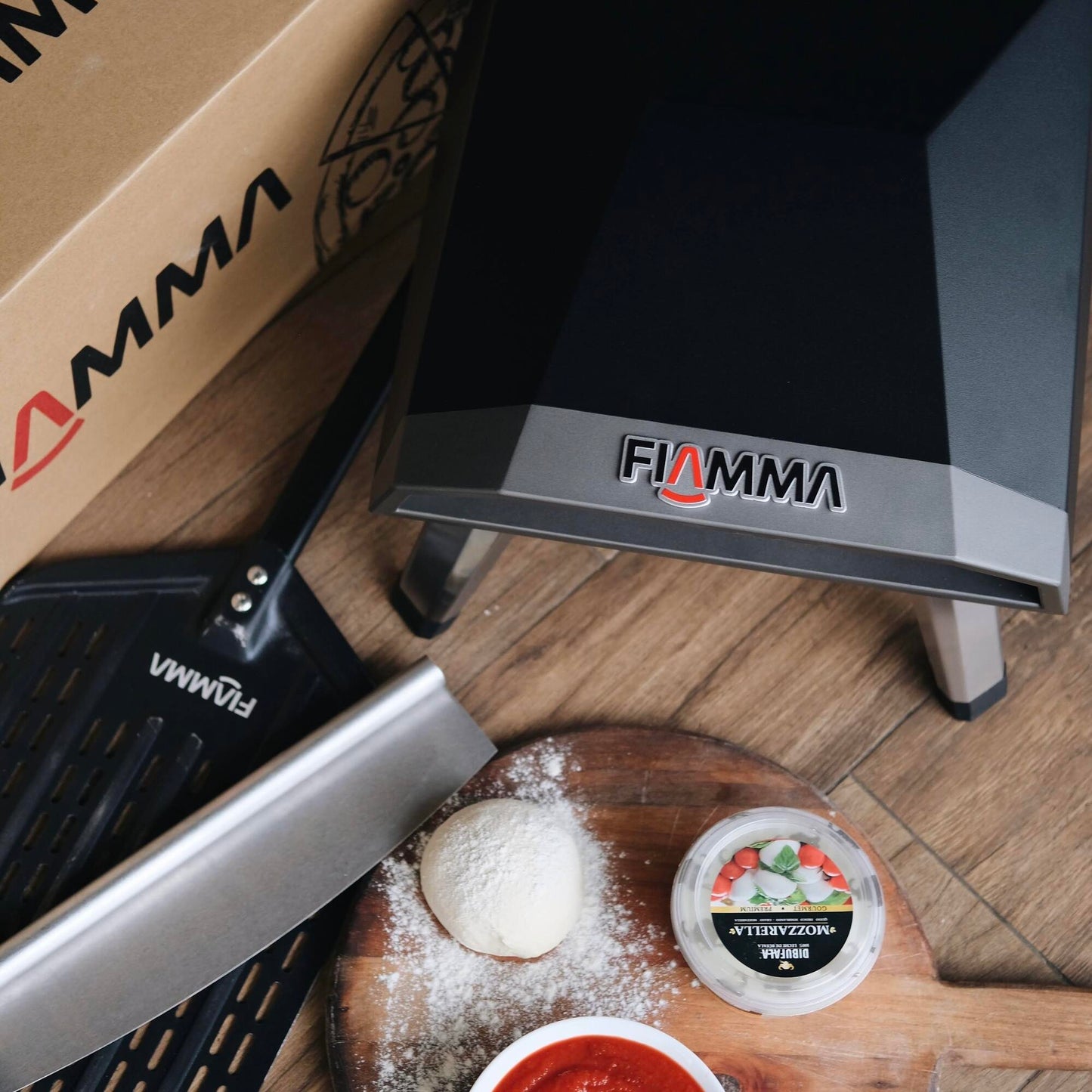 Pack Horno Pizza FA121#Negro