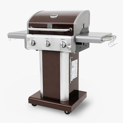 Parrilla a gas 3 Quemadores KE-P04031-N3#Café