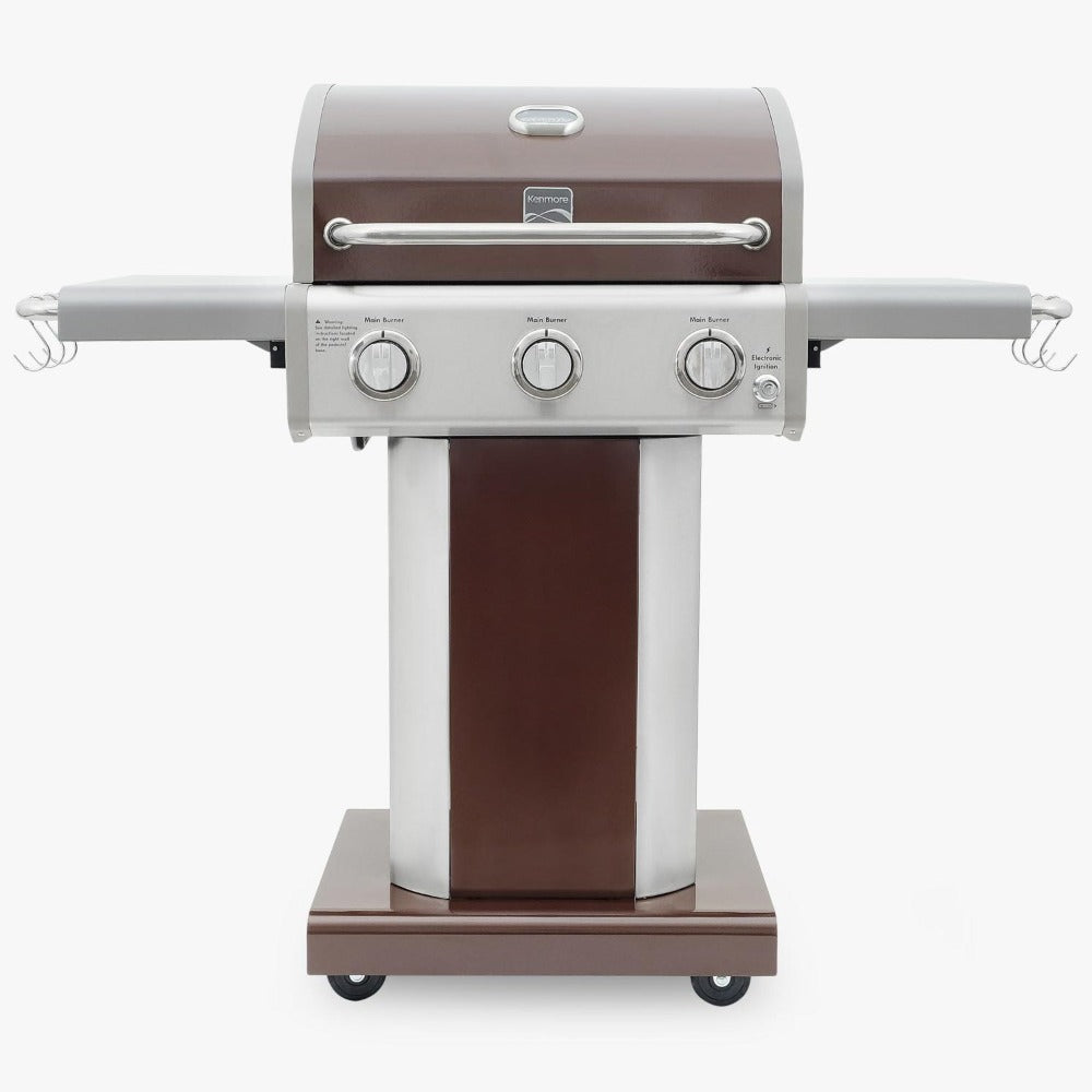 Parrilla a gas 3 Quemadores KE-P04031-N4#Café