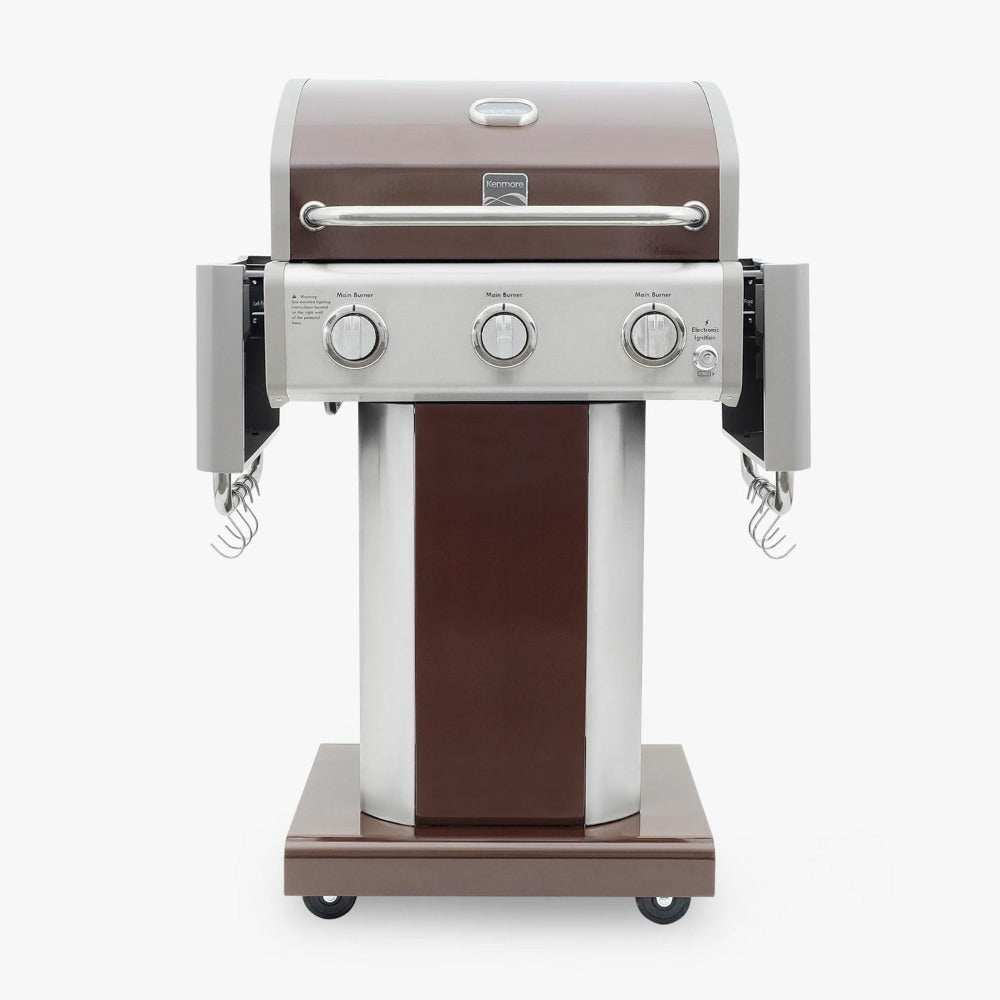 Parrilla a gas 3 Quemadores KE-P04031-N5#Café