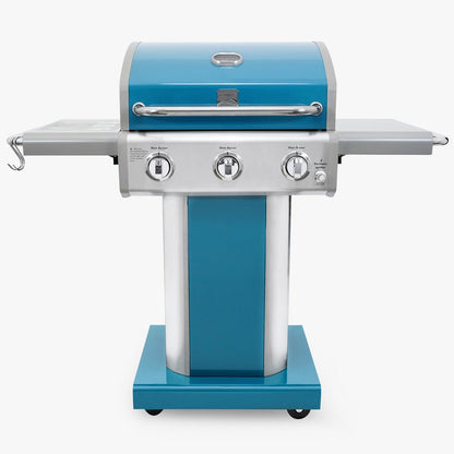 Parrilla a Gas 3 Quemadores KE-P04032-N6#Celeste