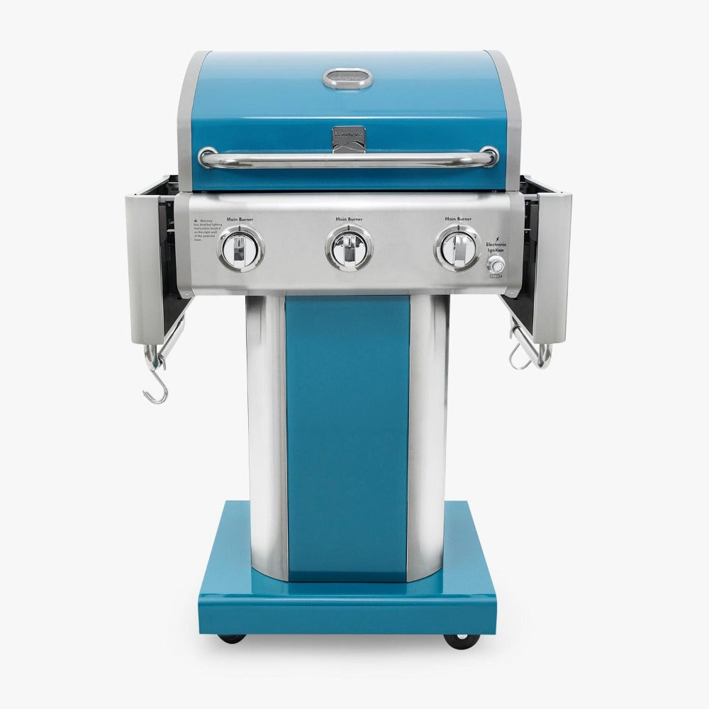 Parrilla a Gas 3 Quemadores KE-P04032-N7#Celeste
