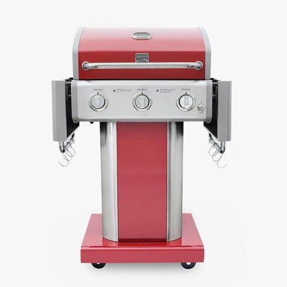Parrilla a Gas 3 Quemadores KE-P04033-N5#Rojo