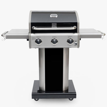 Parrilla a gas 3 Quemadores KE-P04034-N4#Negro