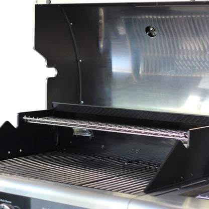 Parrilla a Gas Elite 4 Quemadores + Quemador Lateral KE-P48589-N3#Acero