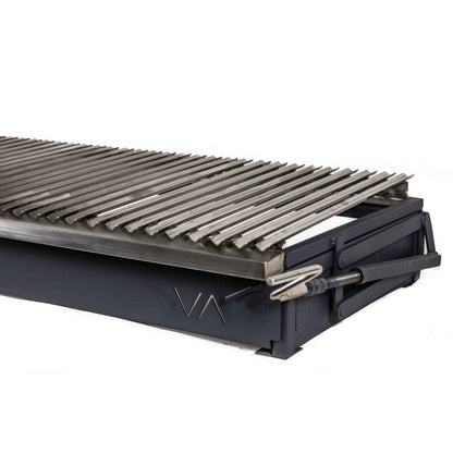 Parrilla Quincho Clásica en V2#Acero