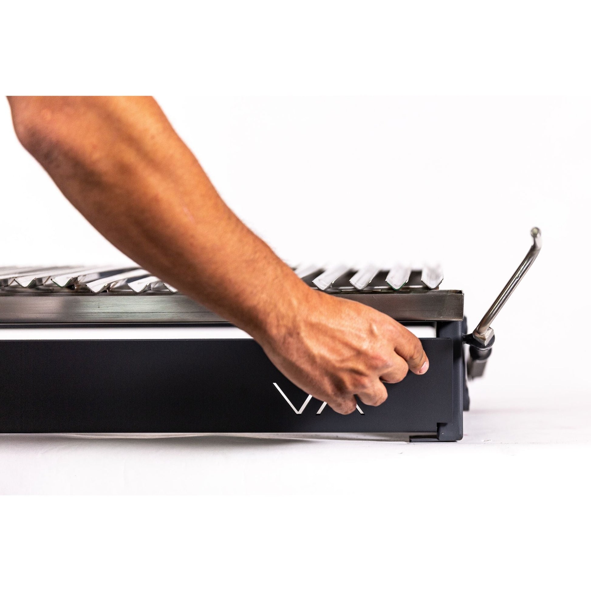 Parrilla Quincho Clásica en V3#Acero