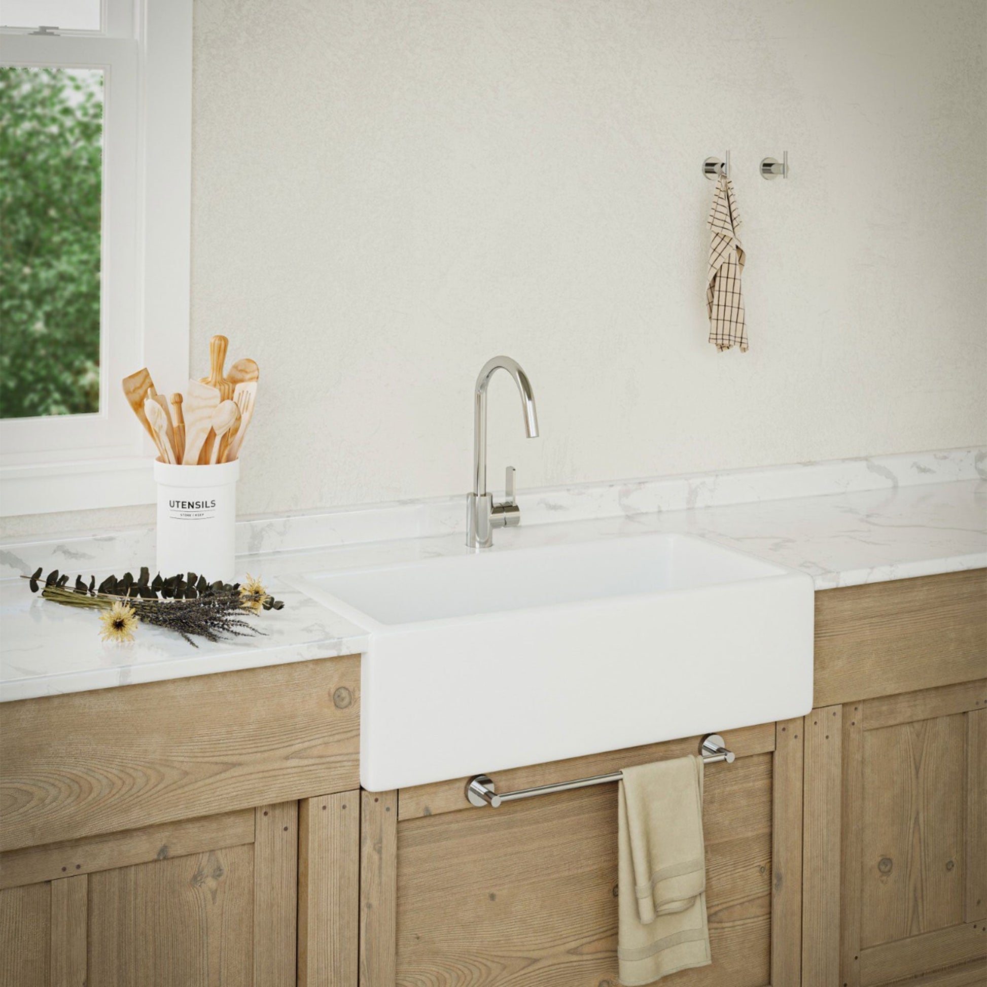 Percha Accesorio de Cocina1#Plata