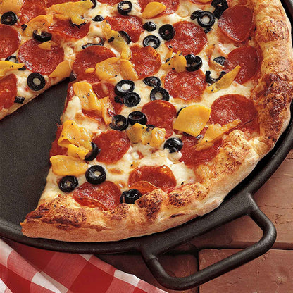 Plancha Hierro Fundido Parrilla y Cocina Redonda KE-A20208-N3#Negro