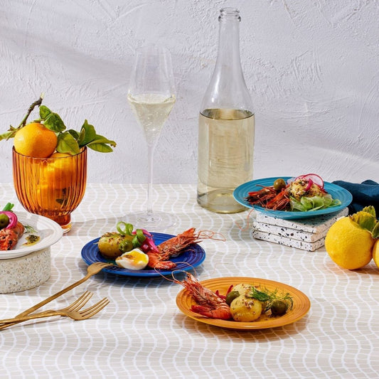 Set 4 Platos De Aperitivo Riviera1#Multicolor