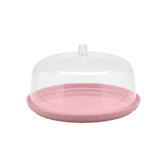 Porta Torta 30 cm1#Rosado