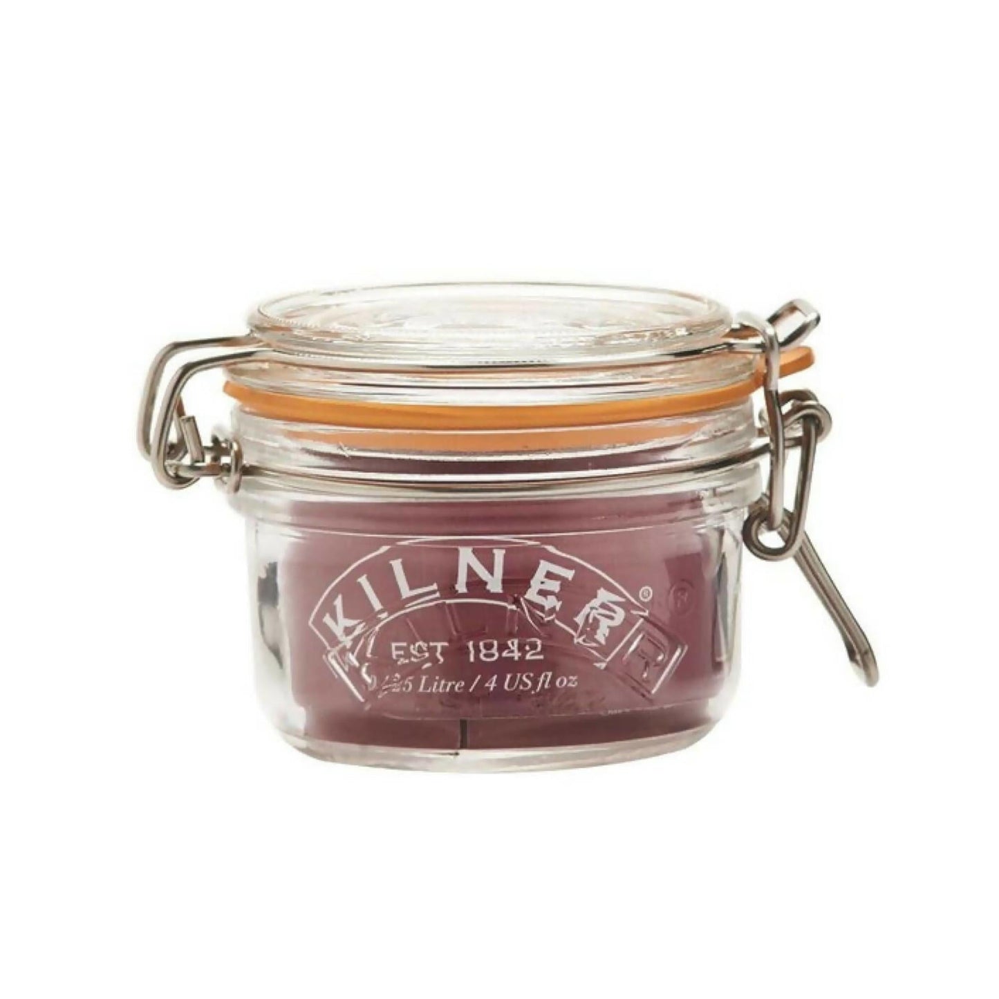 Frasco Redondo con Cierre Clip 0.125 Lts2#Sin Color