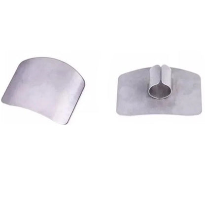 Protector Metálico Dedos para Cortar Cocina3#Plateado