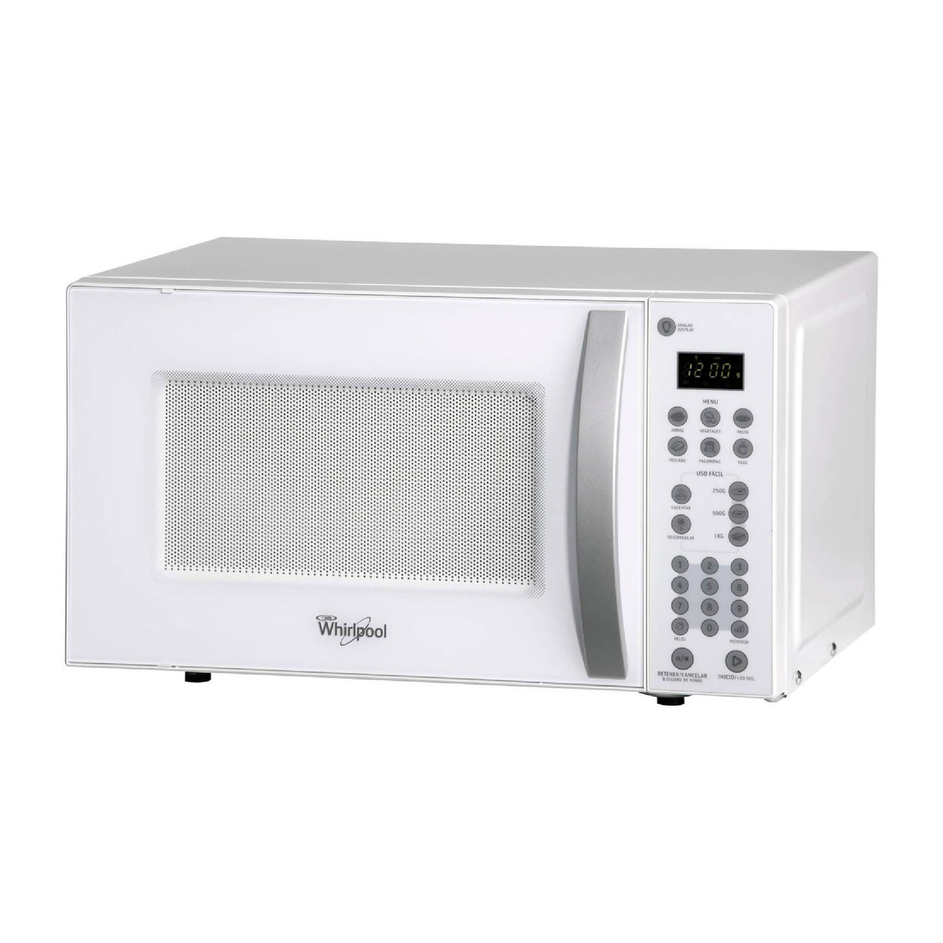 Microondas whirlpool digital 20Lts WMS20BZWDS1#Blanco