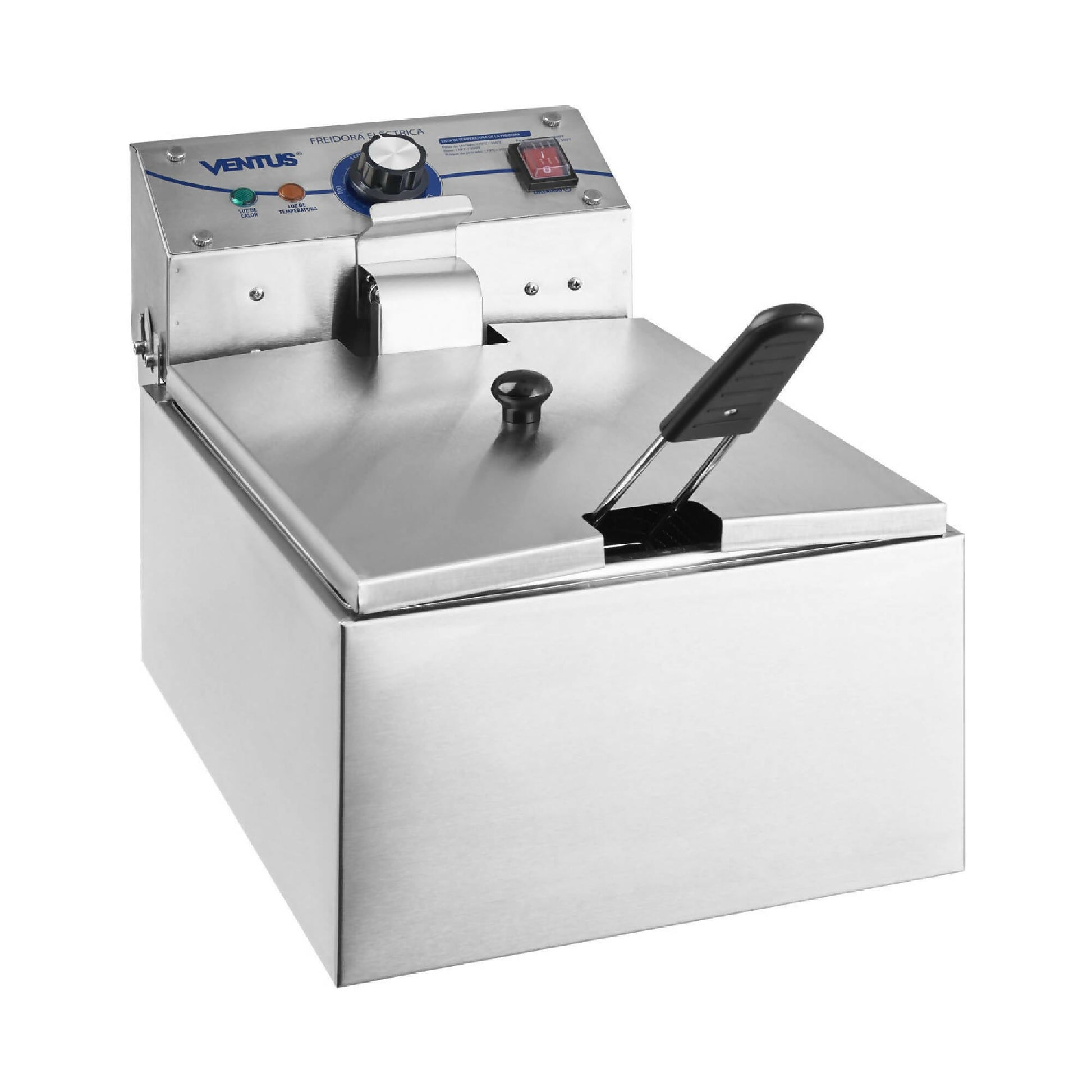 Freidora Sobremesa 6 Litros 1 Deposito VFS-0613#Gris